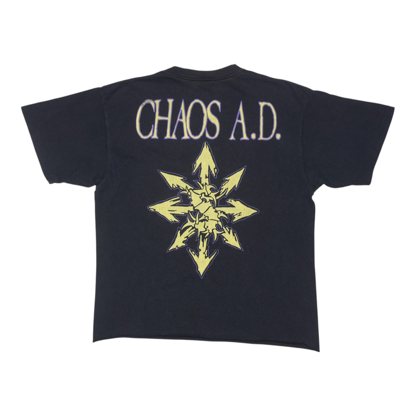 1993 Sepultura Chaos A.D. Shirt Back