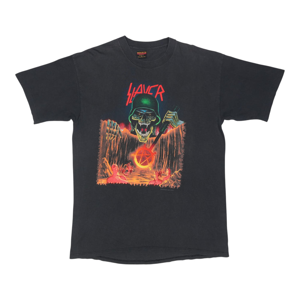 1994 Slayer European Intourvention Tour Shirt