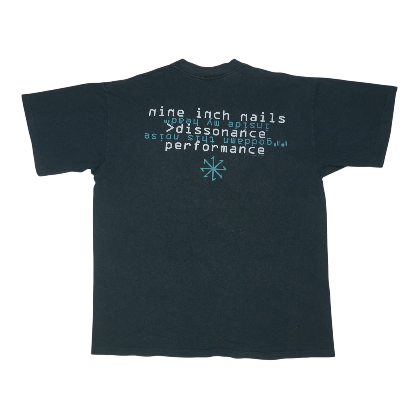 1995 Nine Inch Nails Dissonance Shirt Back