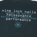 1995 Nine Inch Nails Dissonance Shirt Detail