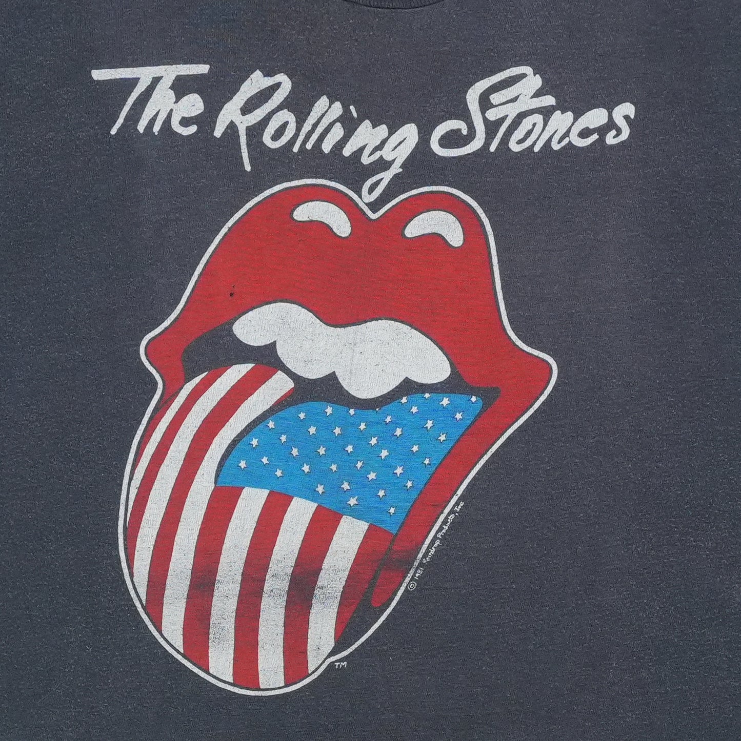 1981 Rolling Stones North American Tour Shirt