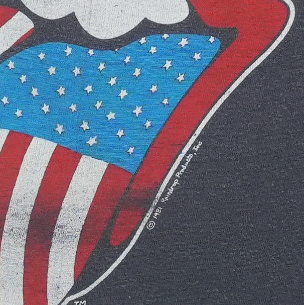 1981 Rolling Stones North American Tour Shirt