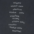 1993 Pearl Jam Window Pain Tour Shirt Detail