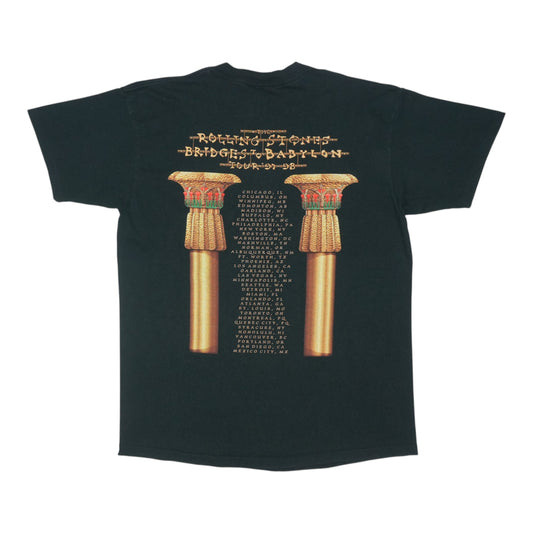 1997 Rolling Stones Bridges To Babylon Tour Shirt