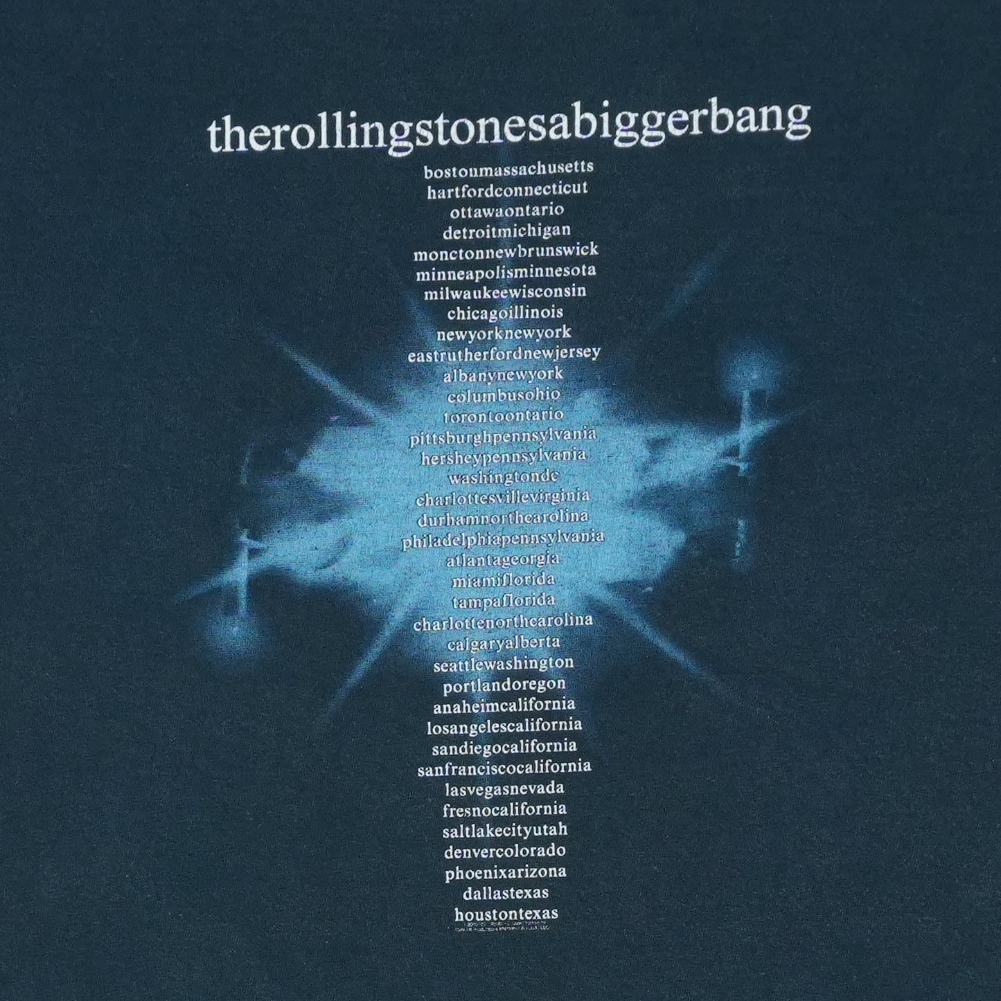 2005 Rolling Stones Bigger Bang Tour Shirt