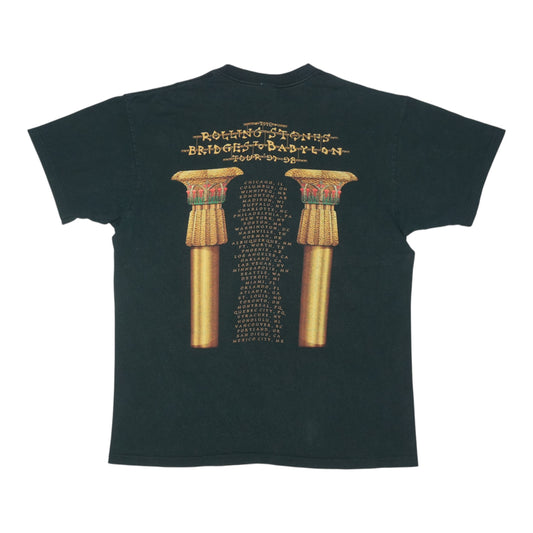 1997 Rolling Stones Bridges To Babylon Tour Shirt