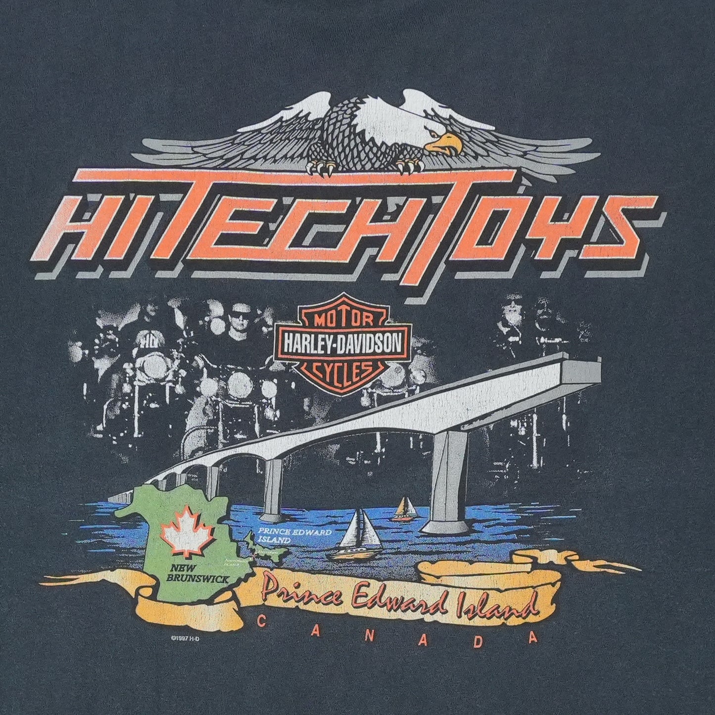 1997 Harley Davidson Canada Shirt