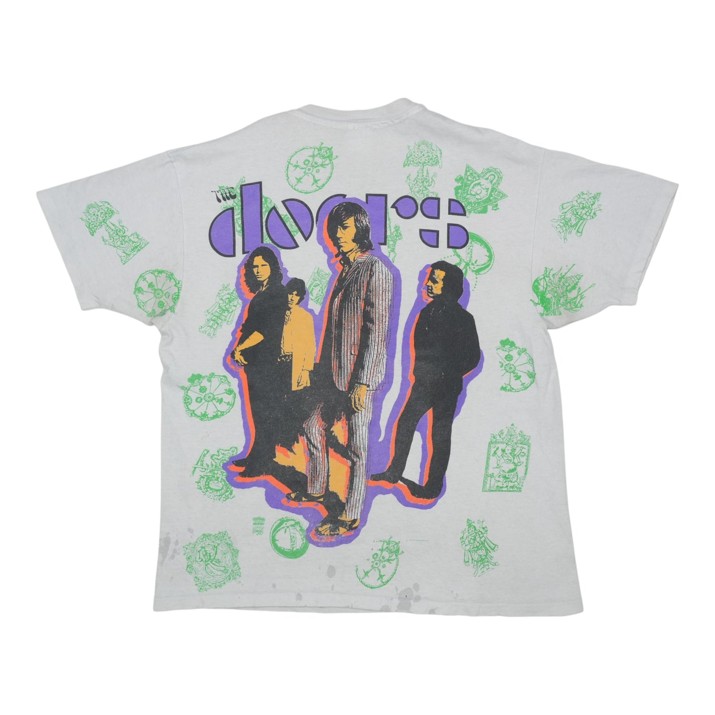 1993 The Doors All Over Print Shirt Back