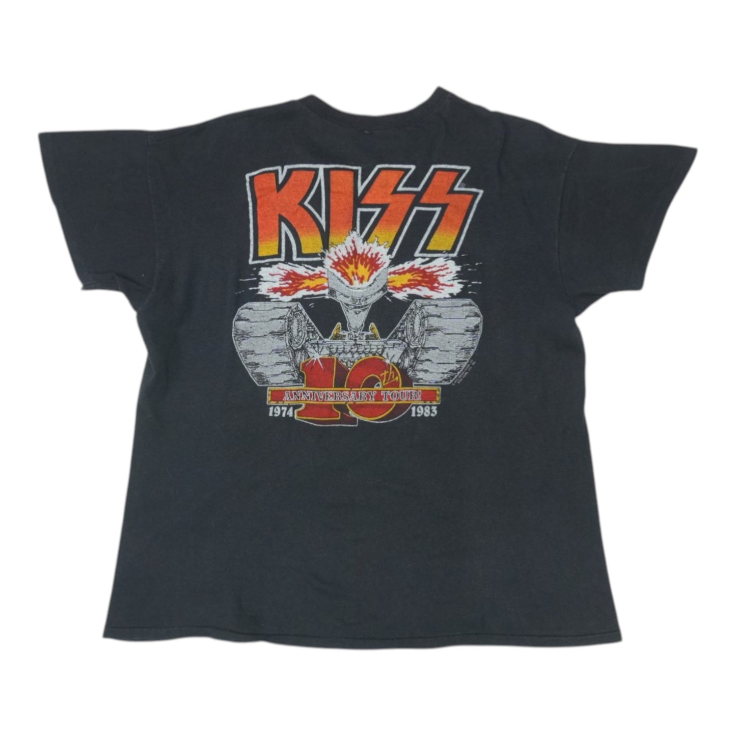 1982 Kiss Creatues Of The Night Tour Shirt