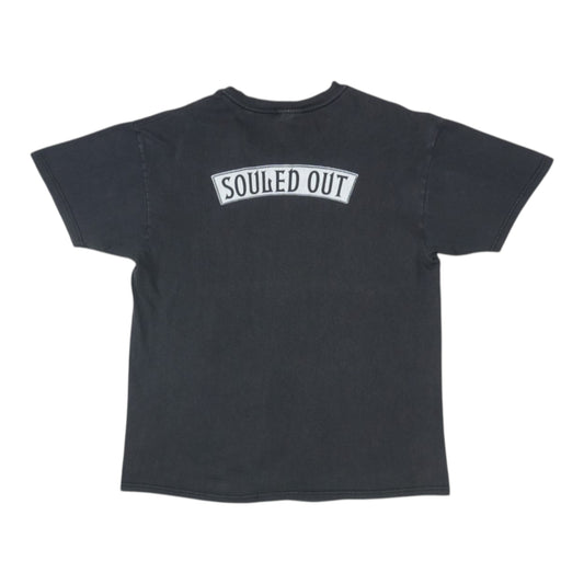 1999 Black Crowes Souled Out Shirt Back