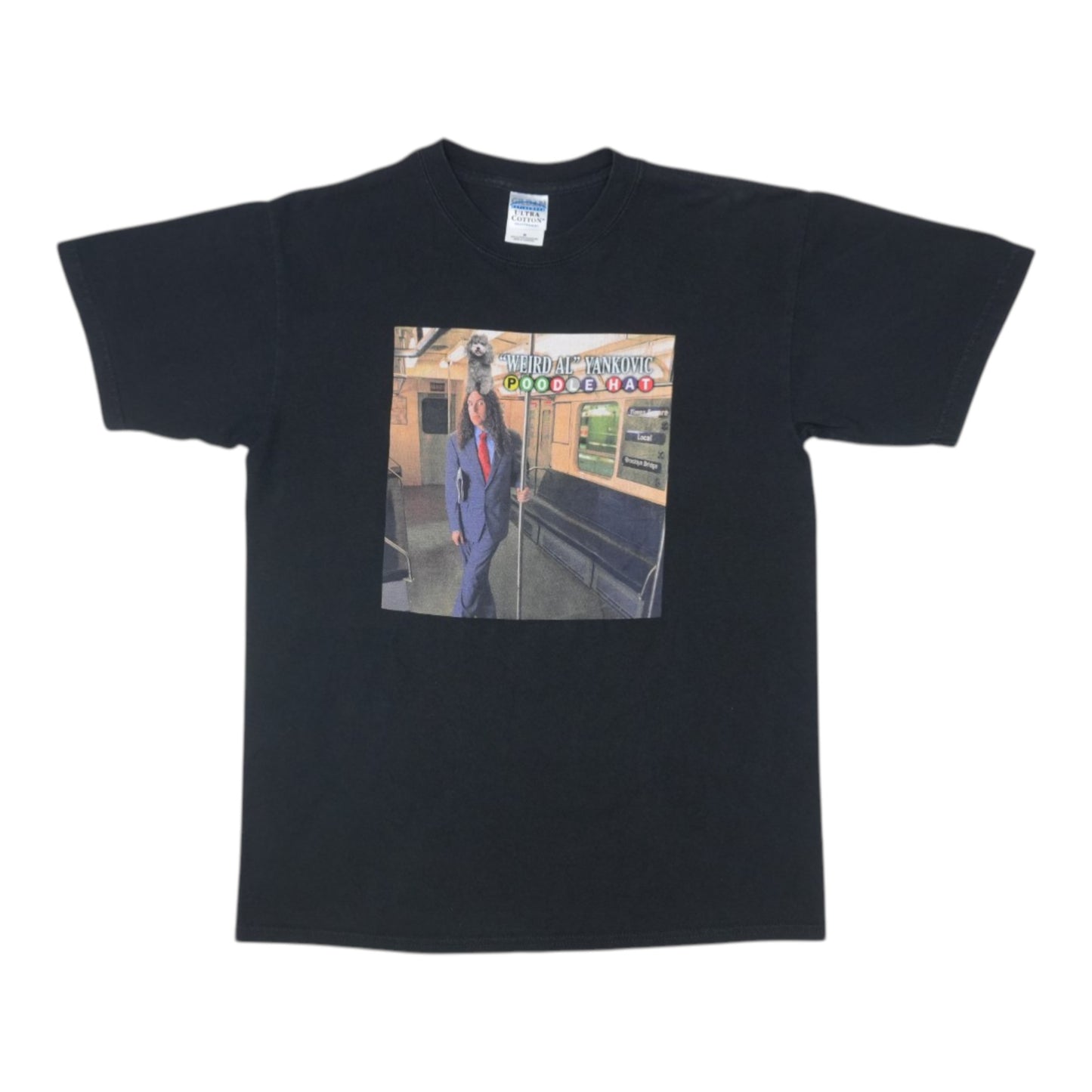 2003 Weird Al Yankovic Poodle Hat Tour Shirt