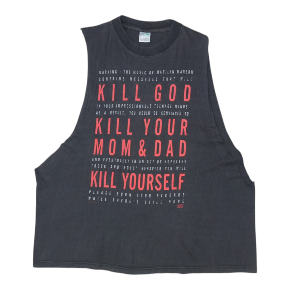 1990s Marilyn Manson Kill God Shirt