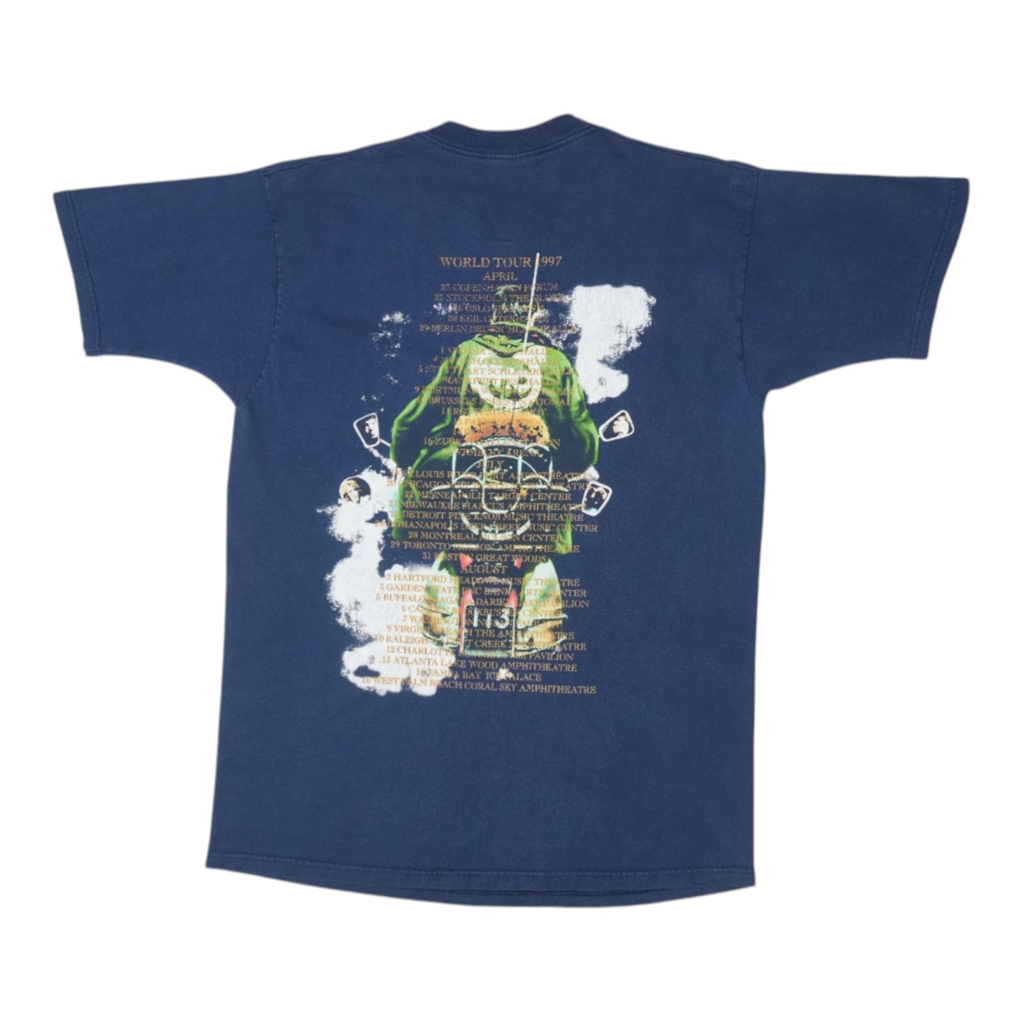 1997 The Who Quadrophenia Tour Shirt Back