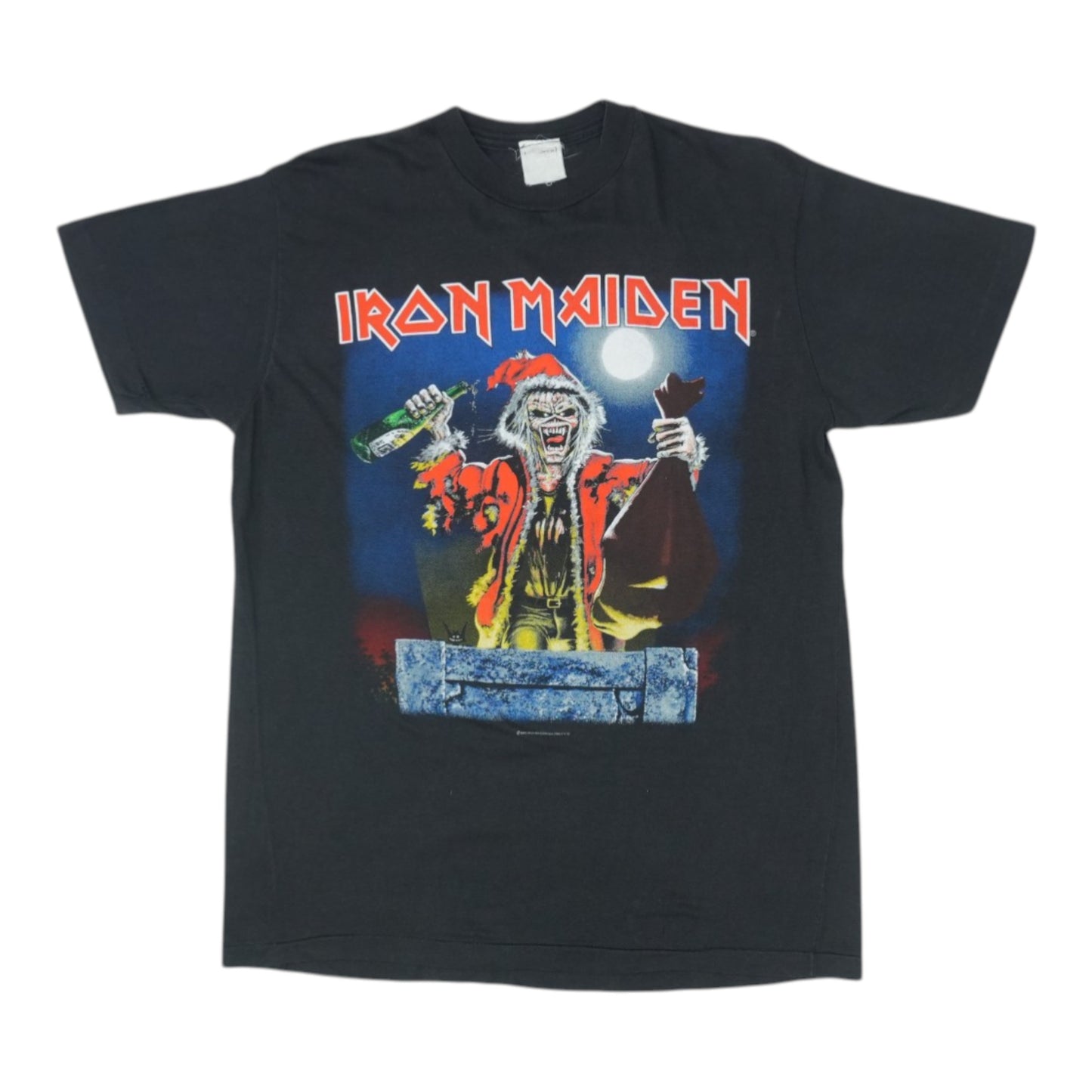 1990 Iron Maiden No Prayer For Christmas Tour Shirt