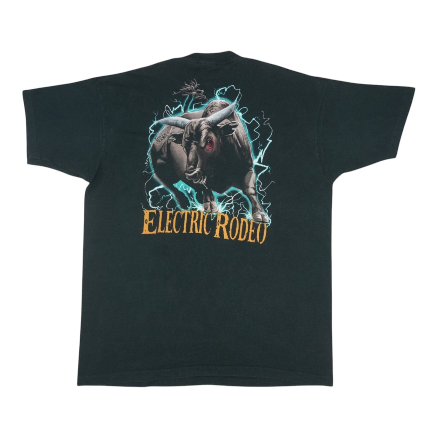 1990s Brooks & Dunn Electric Rodeo Shirt Back