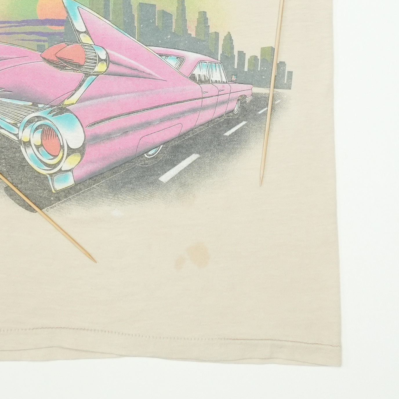 1984 Bruce Springsteen Tour Shirt Detail