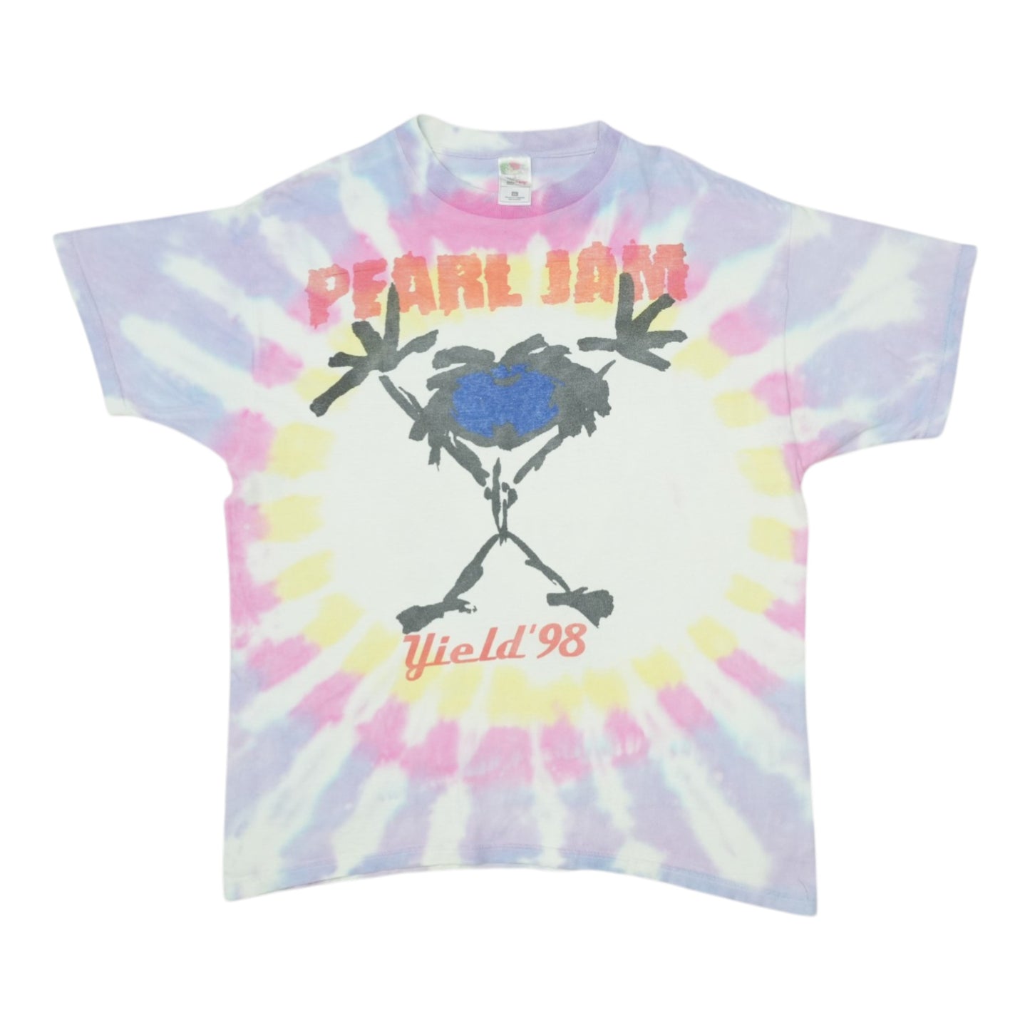 1998 Pearl Jam Yield Tour Tie Dye Shirt