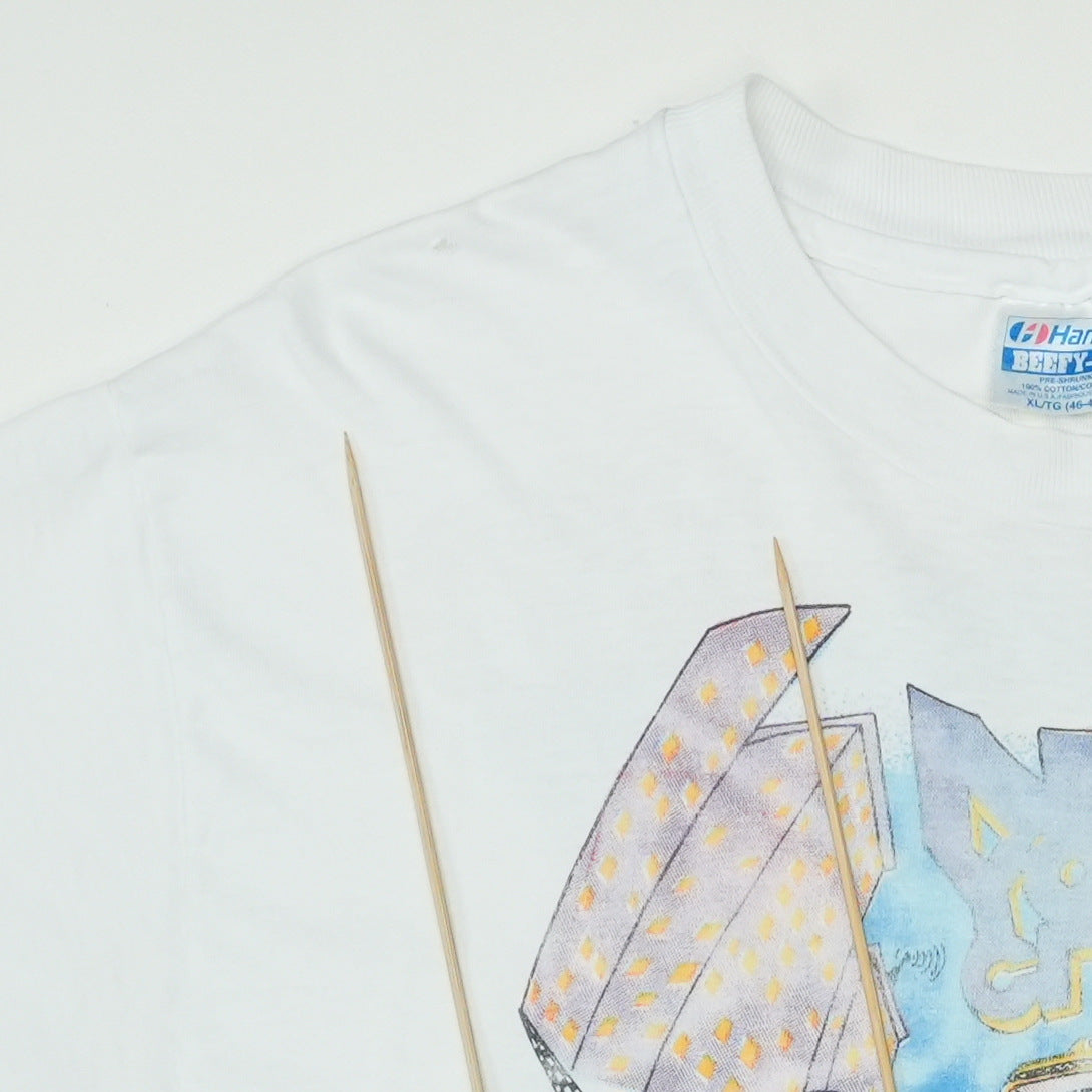 1991 Grateful Dead New York Fall Tour Shirt Detail