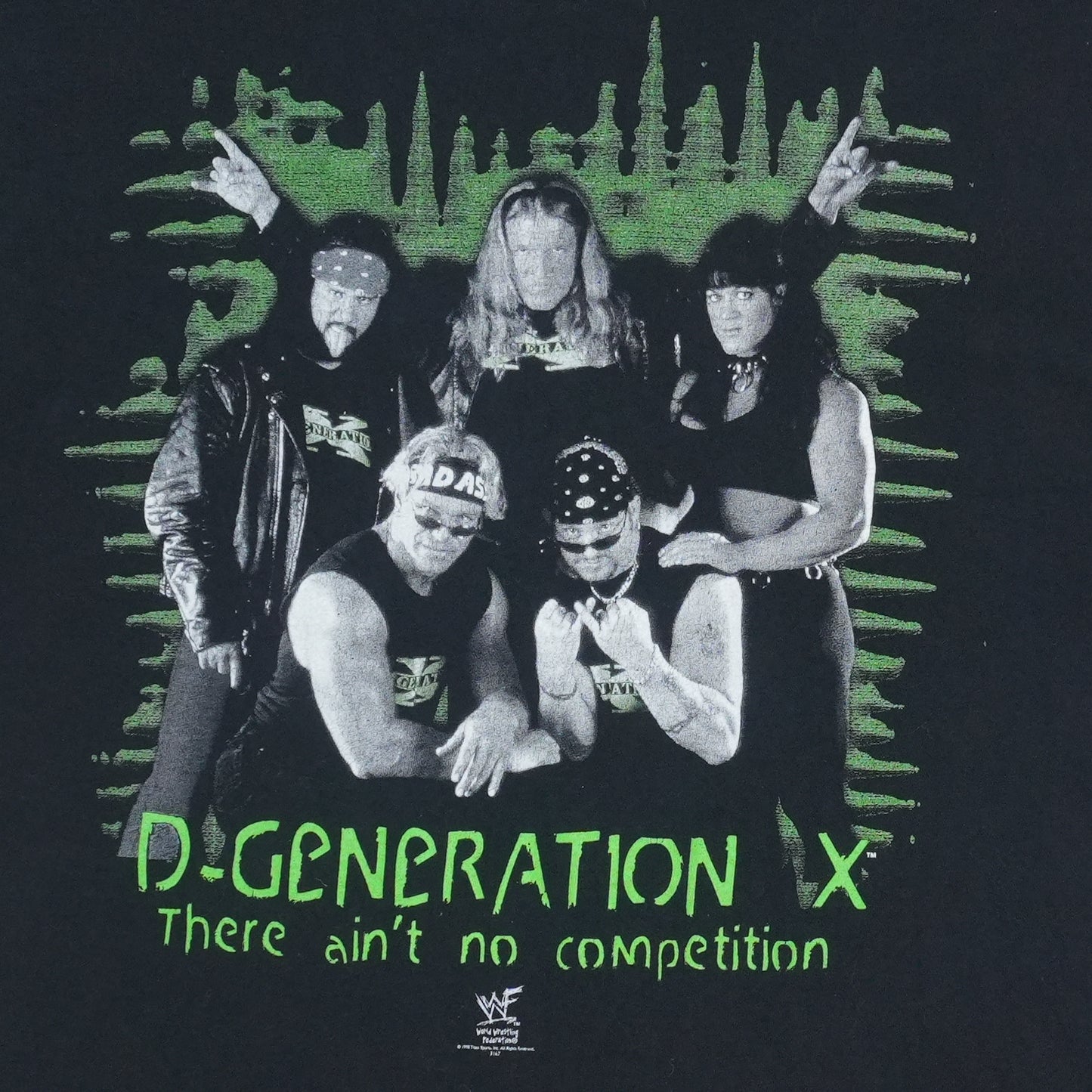 1998 D-Generation X Shirt Detail