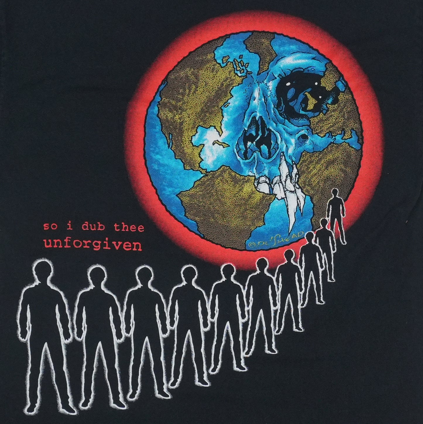1994 Metallica The Unforgiven Shirt Detail