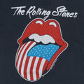 1981 Rolling Stones North America Tour Shirt Detail