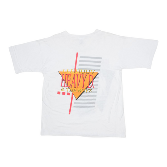 1989 Heavy D And The Boyz Big Tyme Shirt Back