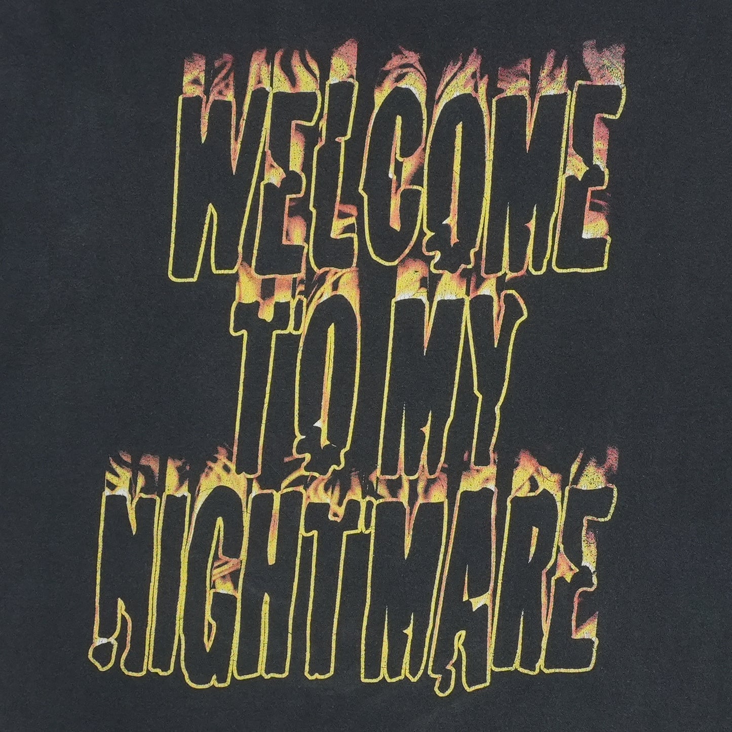 1998 WWF Kane Raising Kane Shirt Detail