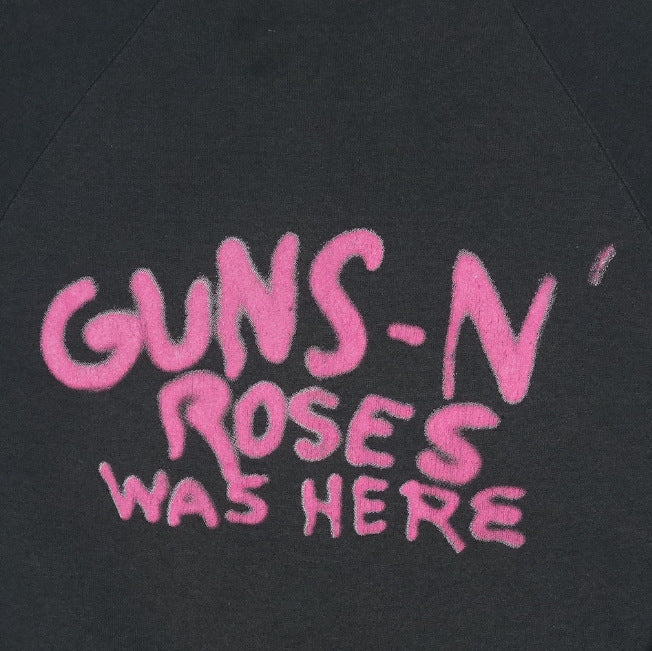 1987 Guns N Roses Appetite For Destruction Sweatshirt Detail