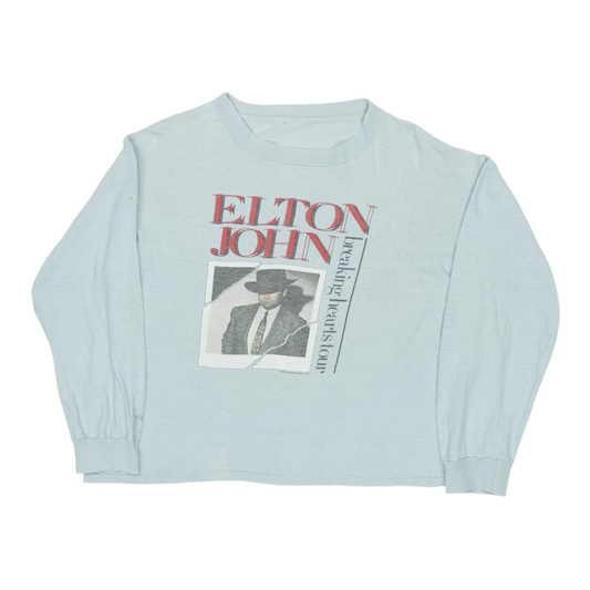 1988 Elton John Breaking Hearts Tour Shirt