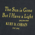 1995 Kurt Cobain Sun Is Gone Shirt