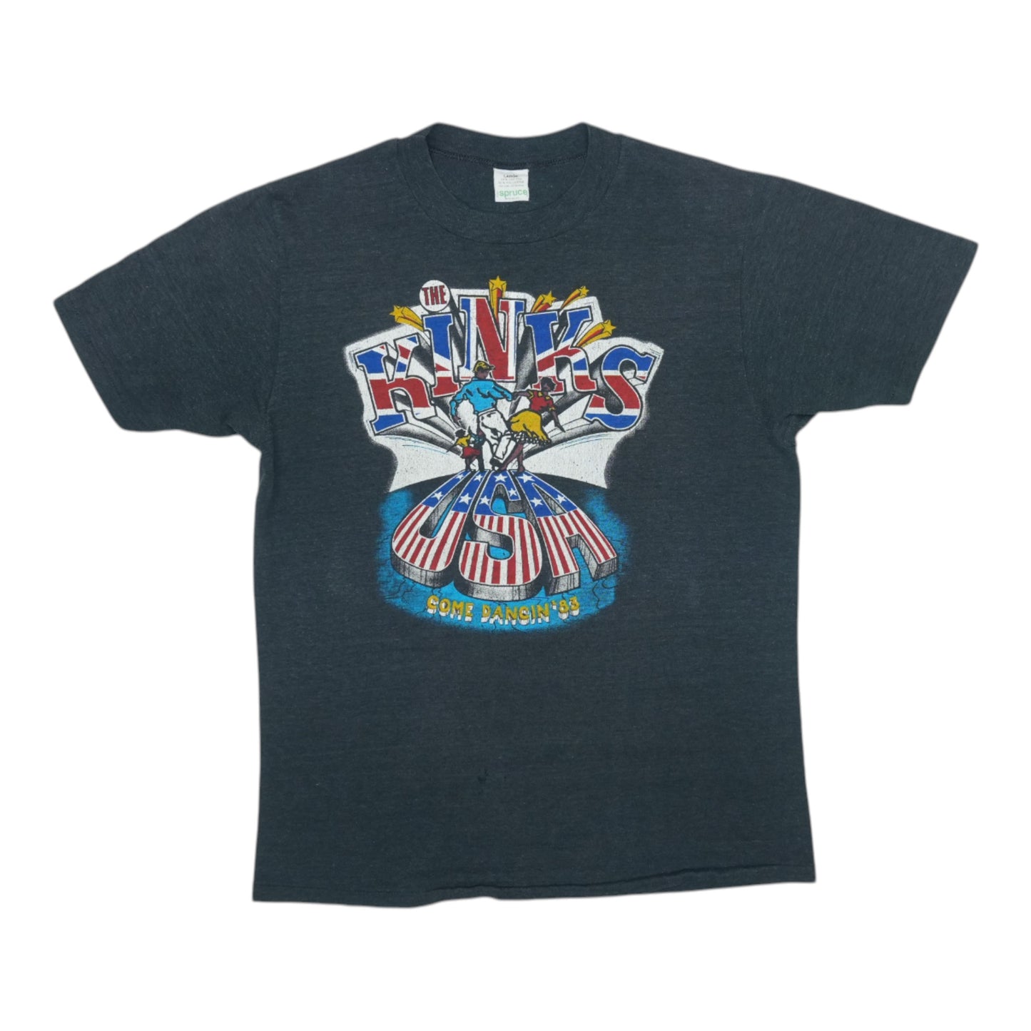 1983 The Kinks State Of Confusion Tour Shirt