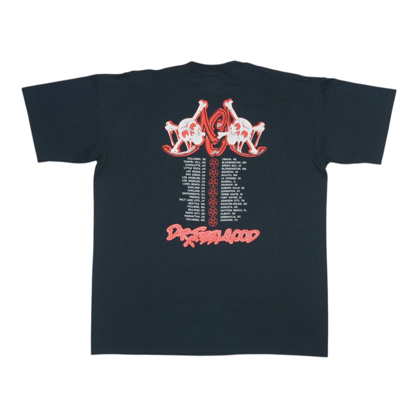 1988 Motley Crue Dr Feelgood Tour Shirt