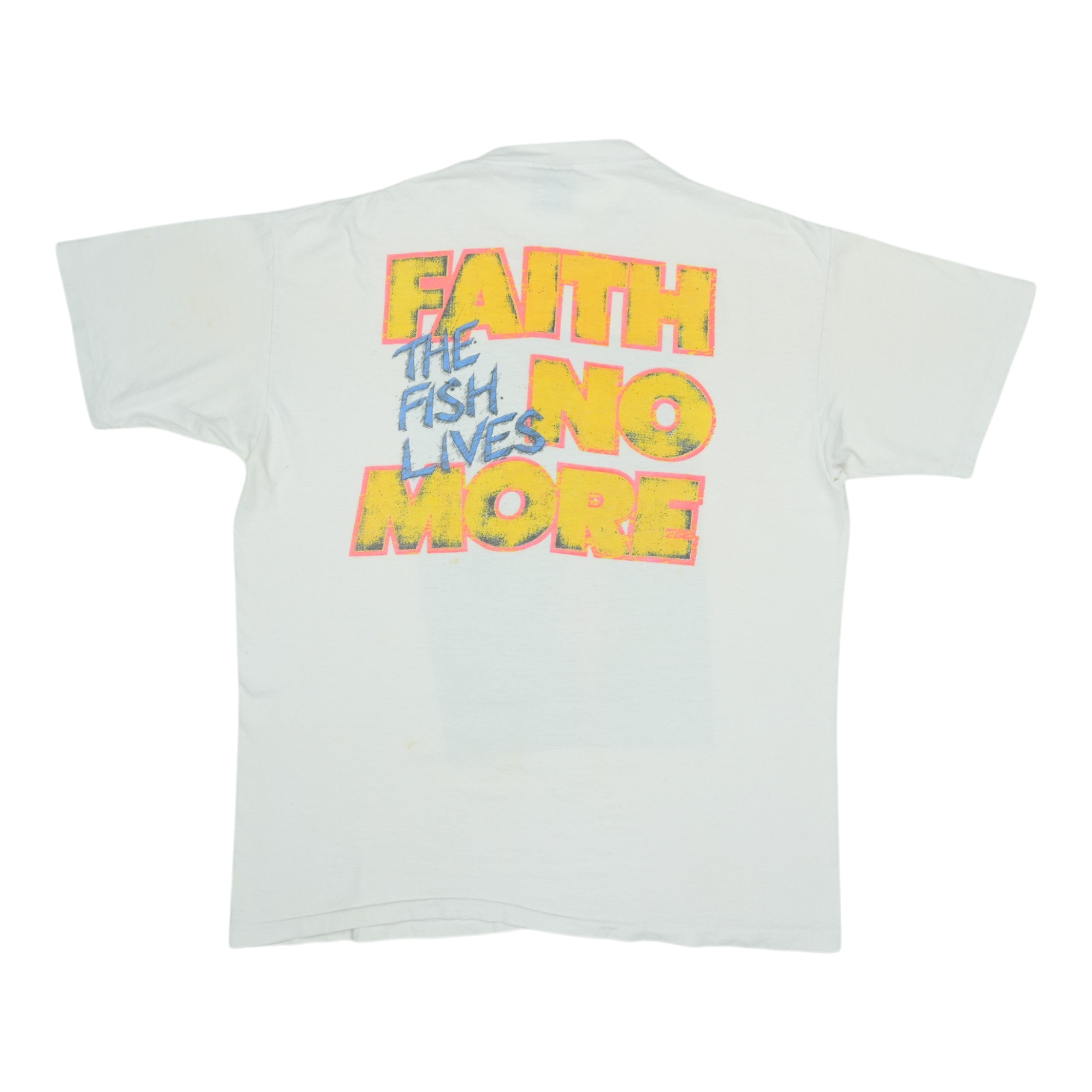 1989 Faith No More The Fish Lives Shirt | Authentic Vintage Tee