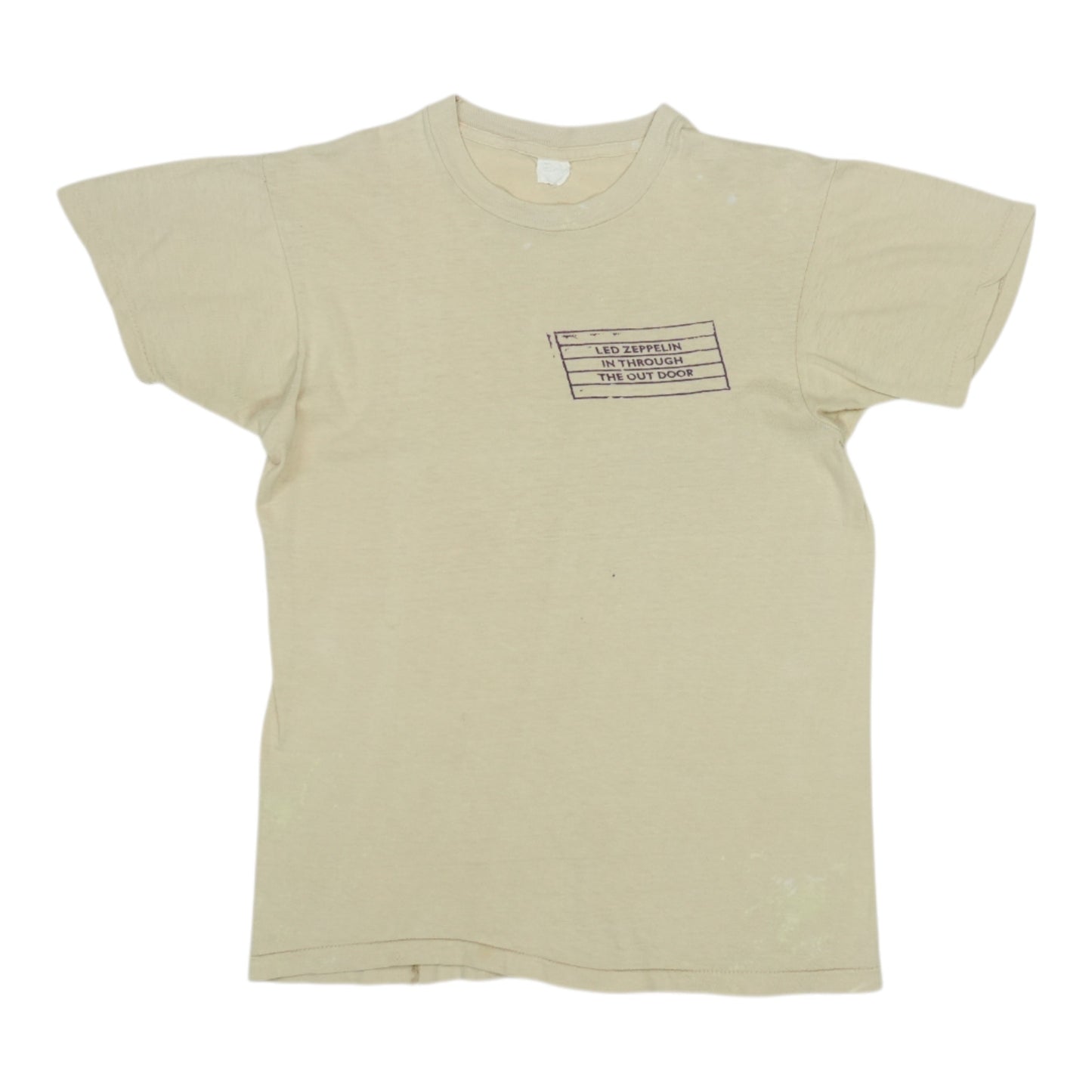 1979 Led Zeppelin In Through The Out Door Shirt