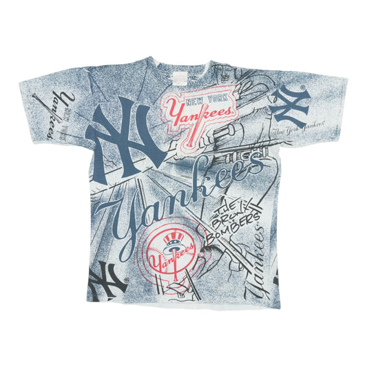 1991 New York Yankees All Over Print Shirt