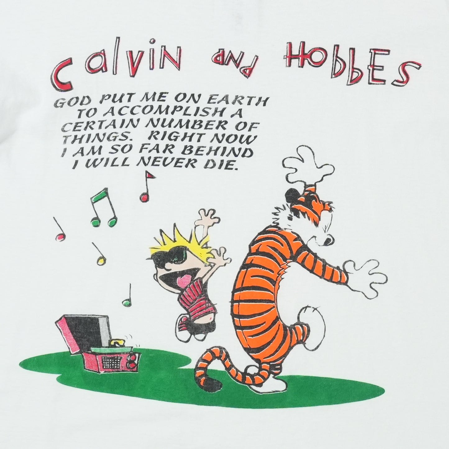 1990s Calvin And Hobbes Shirt
