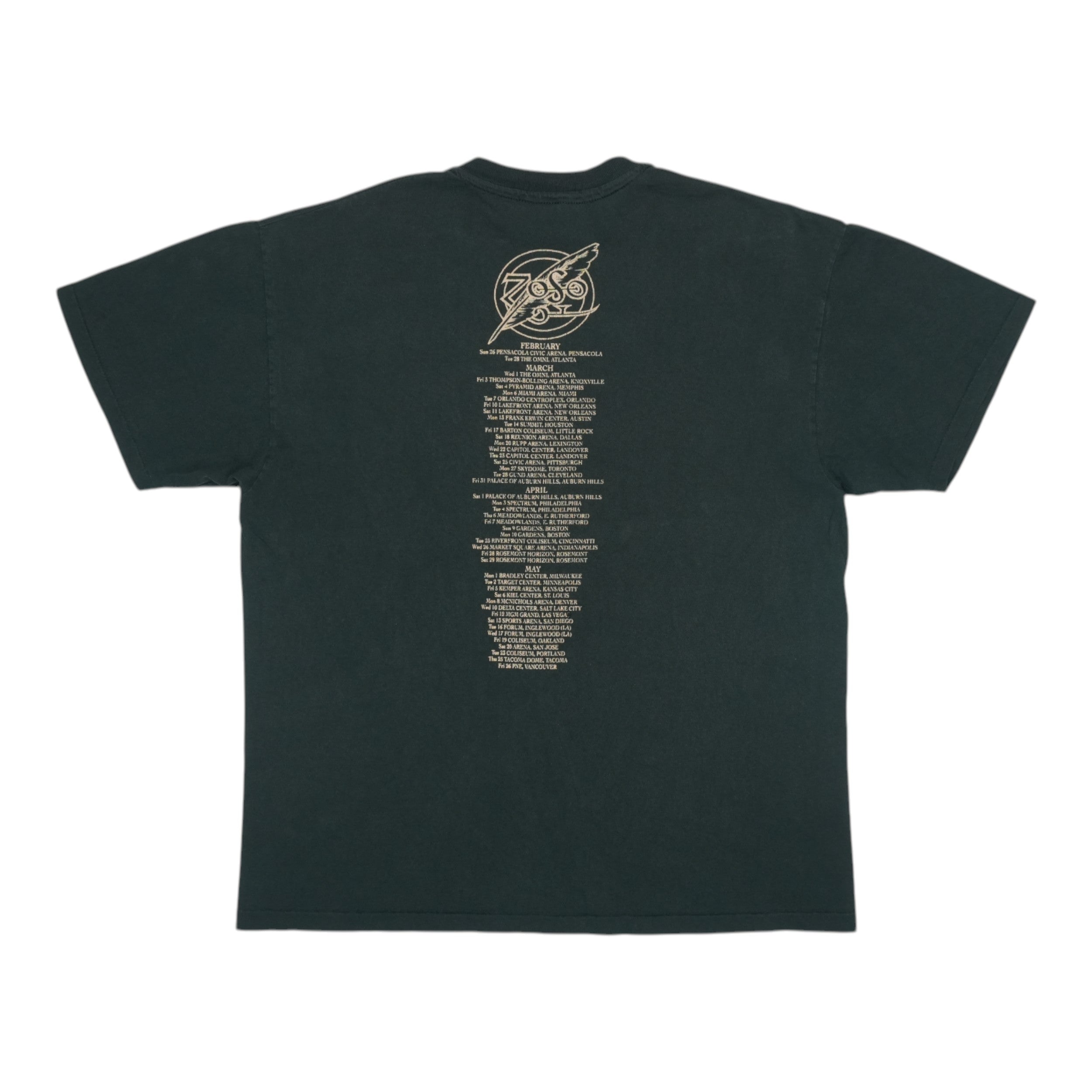 1995 Jimmy Page Robert Plant Zoso Tour shirt | Authentic Vintage