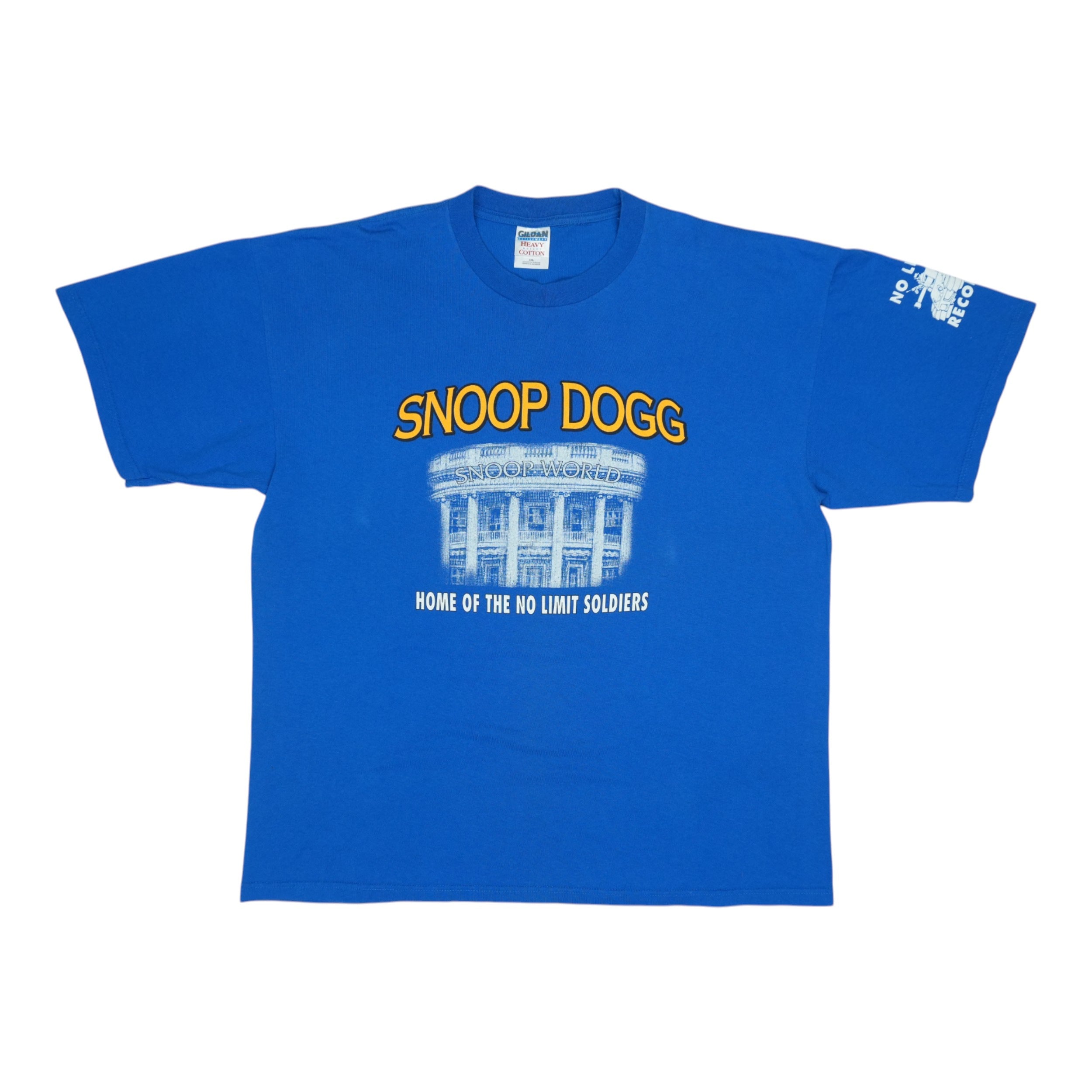 1998 Snoop Dogg No Limit Records Shirt | Authentic Vintage Tee