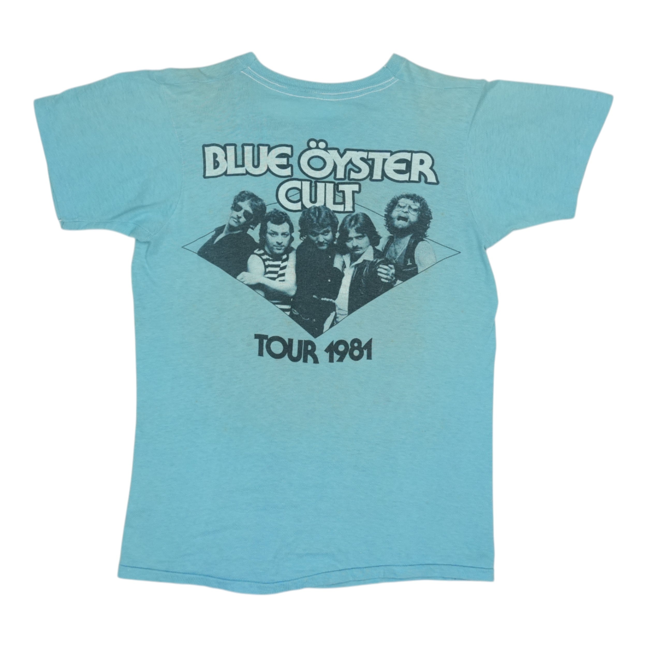 Buy 1981 Blue Oyster Cult Fire Of Unknown Origin Tour Shirt