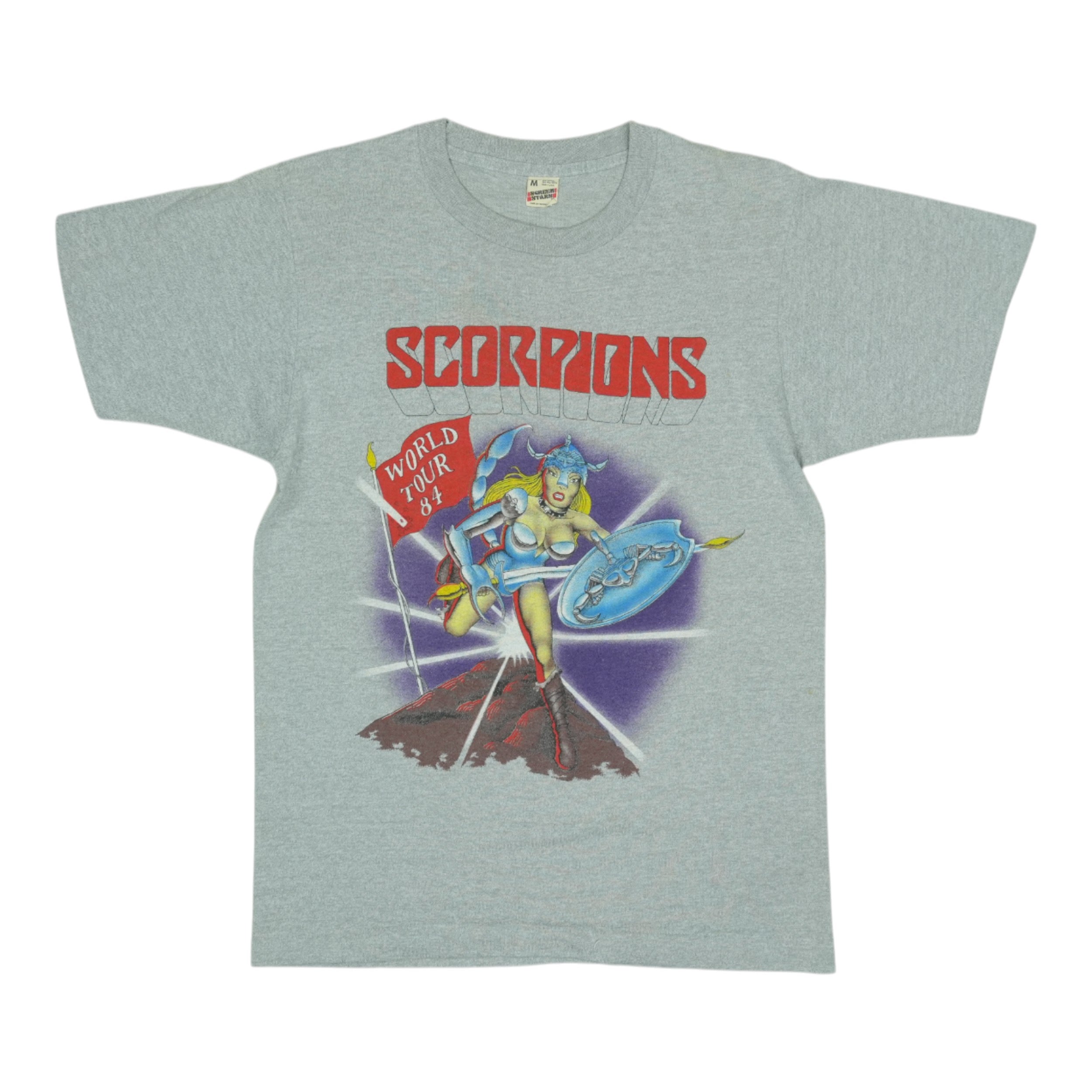 1991 Scorpions Crazy World Tour Shirt | Authentic Vintage Tee