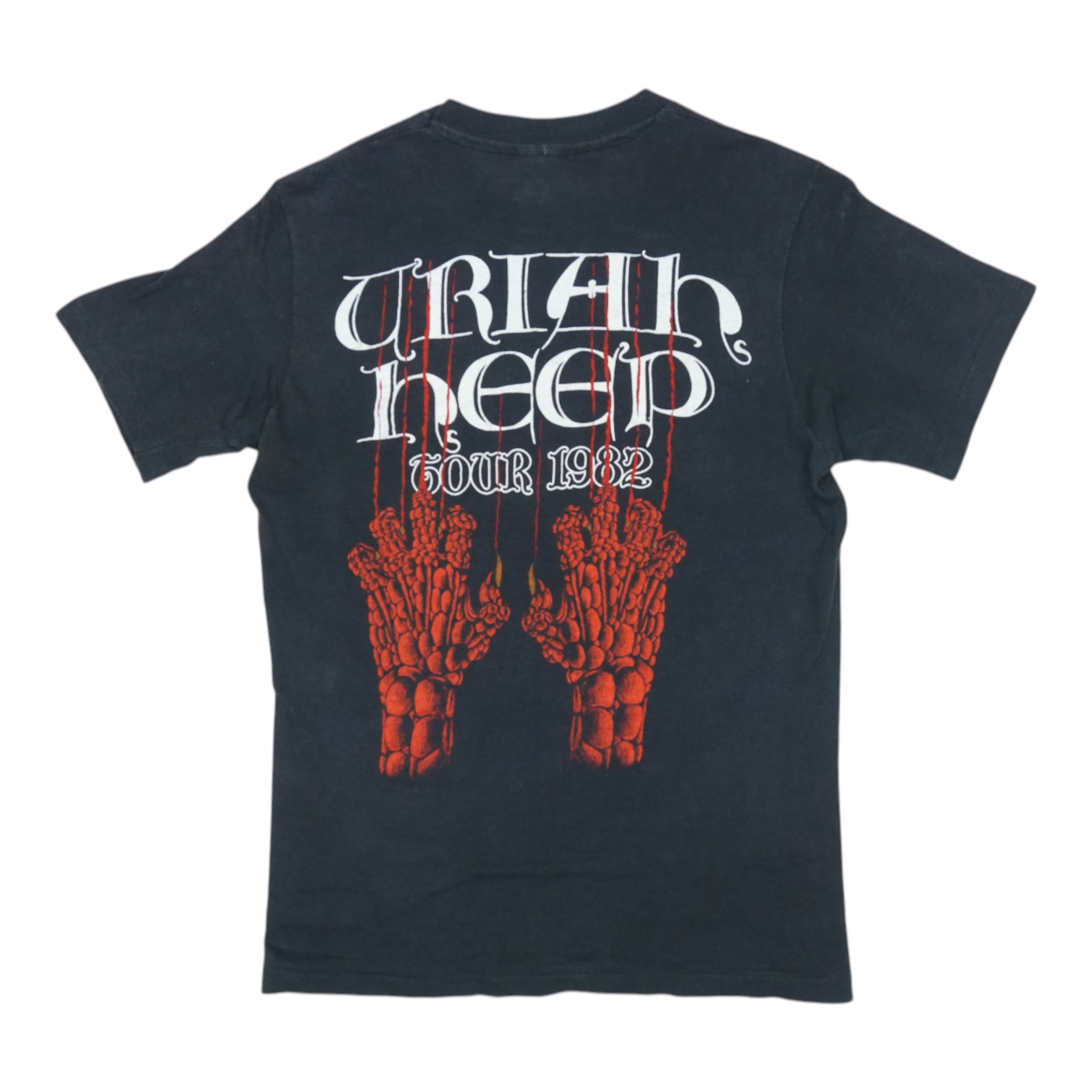 Buy 1982 Uriah Heep Abominog Tour Shirt - Vintage T Shirt by WyCo