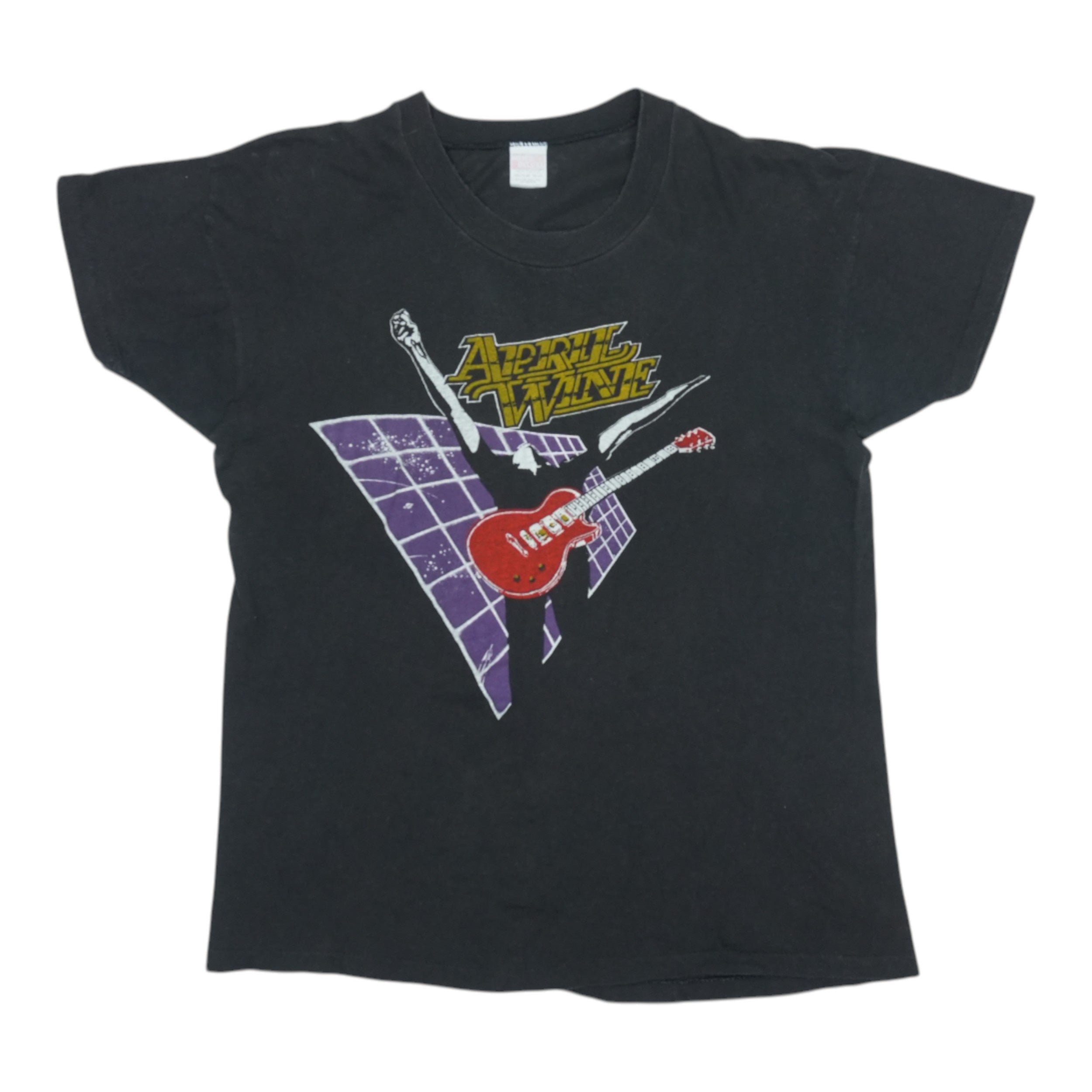 1982 April Wine Power Play World Tour Shirt | Authentic Vintage