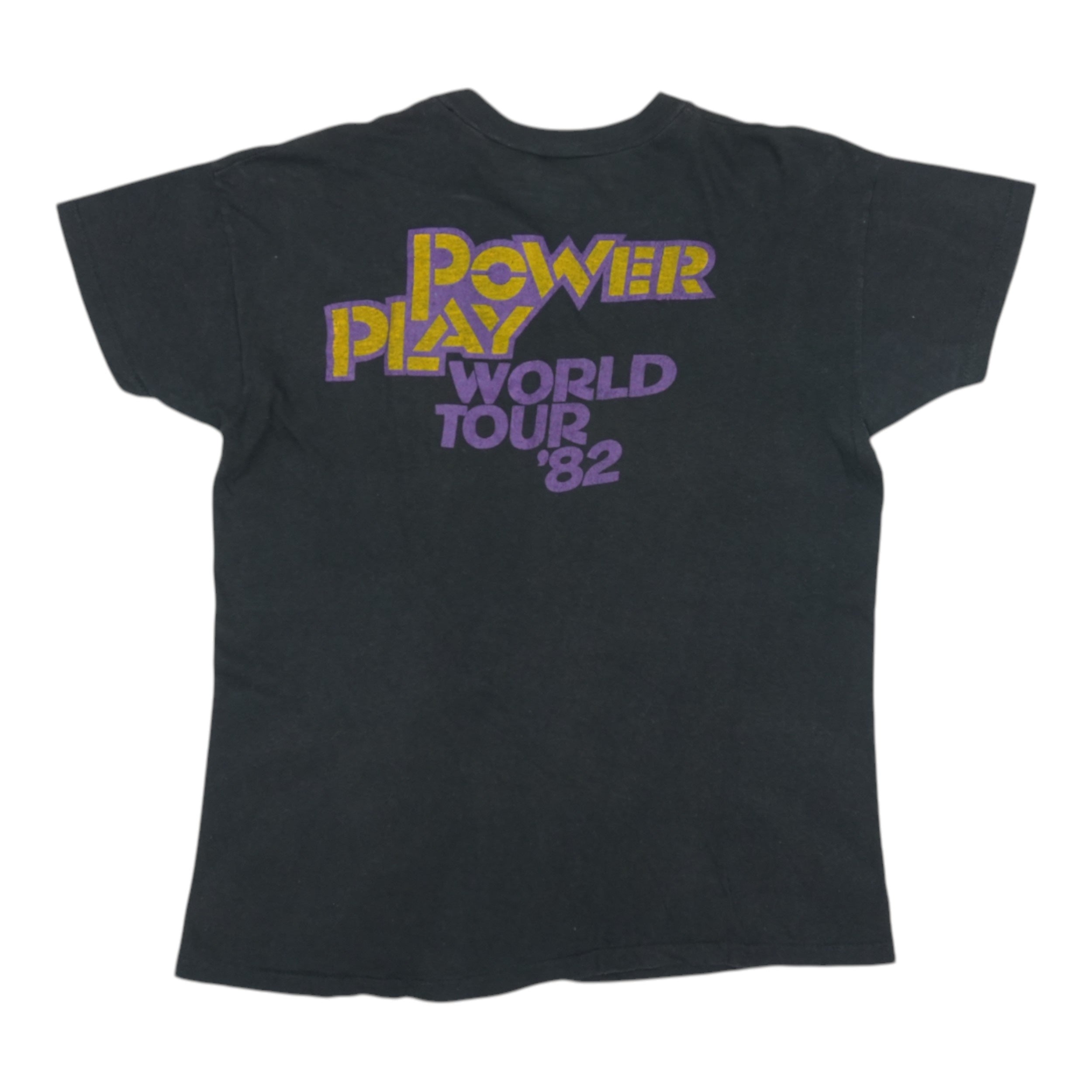 1982 April Wine Power Play World Tour Shirt | Authentic Vintage