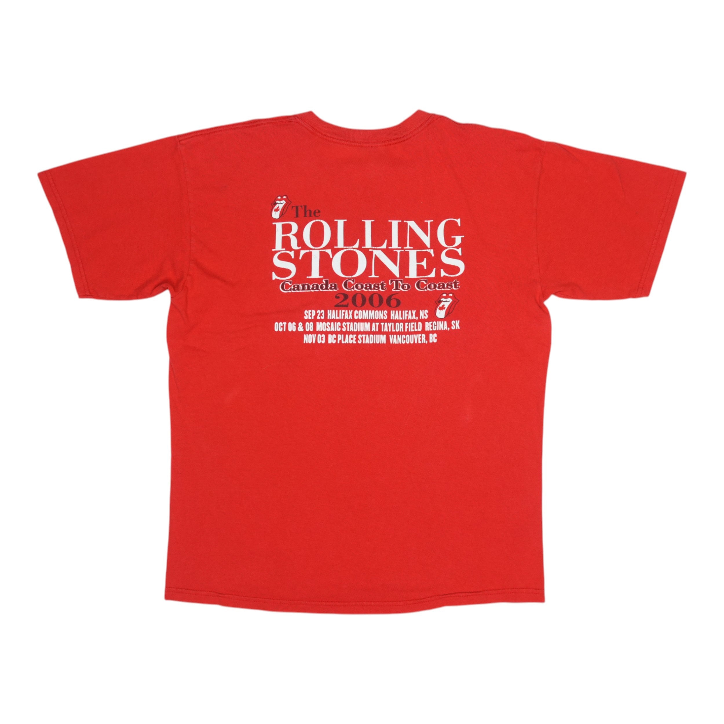 Tシャツ 2006 TOUR Stones Rolling The 未使用品 M T Tour Lounge Voodoo Bootleg Mexican Rare Vintage STONES ROLLING ミュージシャン