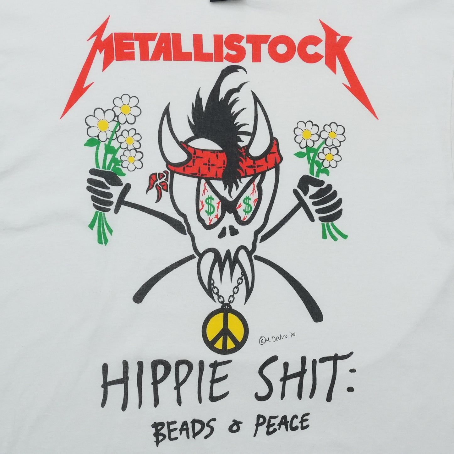 1994 Metallistock Metallica Woodstock Shirt