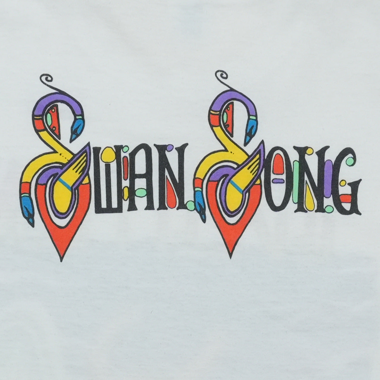 1990 Led Zeppelin Swan Song Angel Shirt