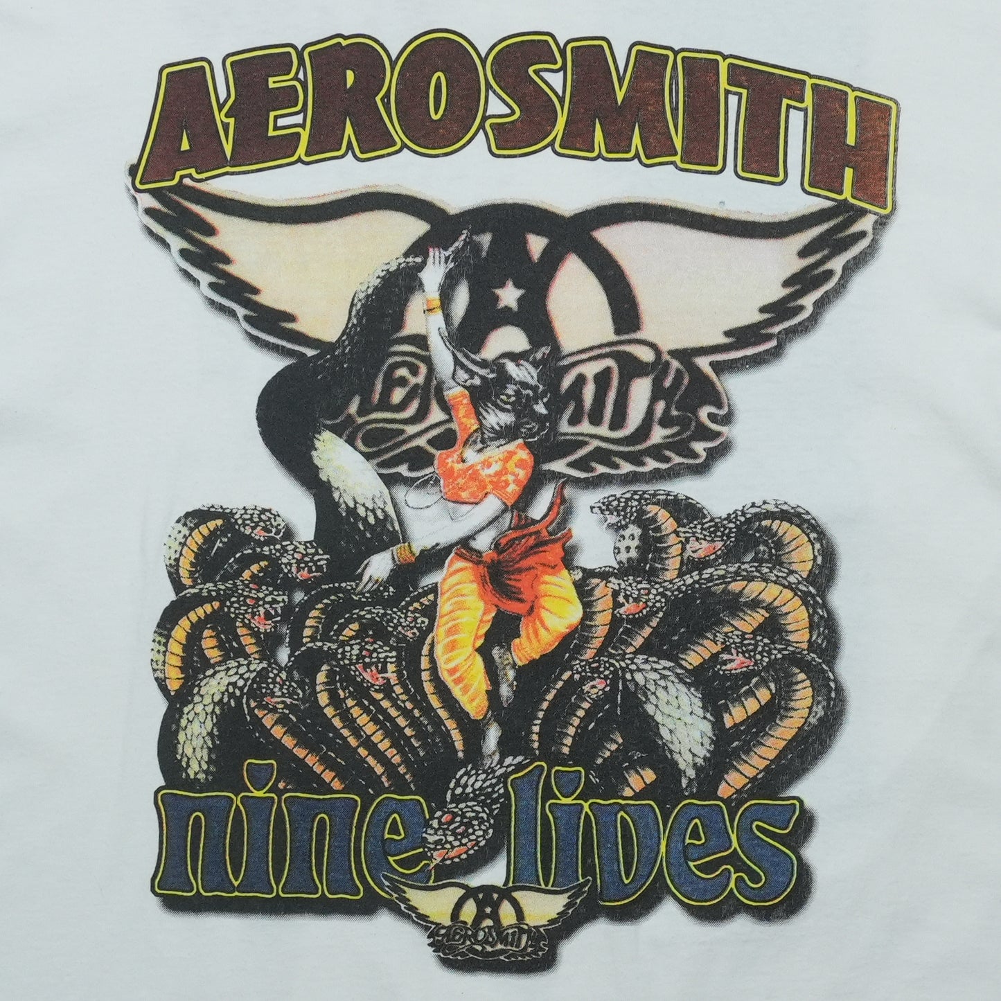 1997 Aerosmith Nine Lives Tour Shirt
