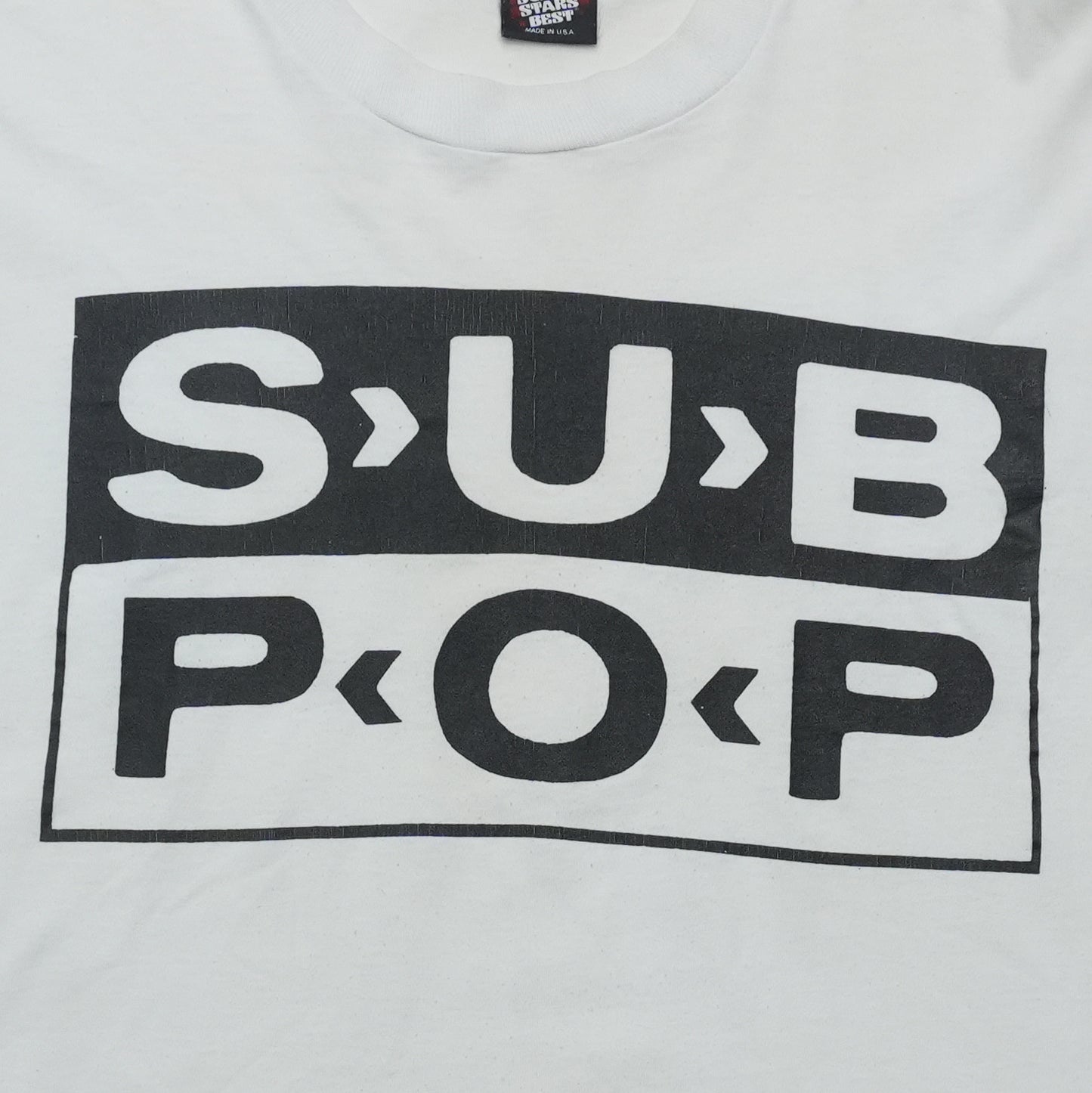1990s Sub Pop Records Logo Shirt
