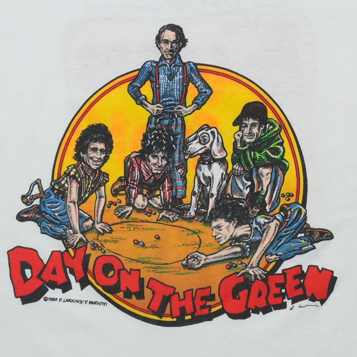 1989 Rolling Stones Day On The Green Shirt