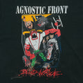 1990 Agnostic Front Blind Justice No Justice Just Us Tour Shirt